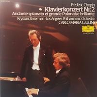Deutsche Grammophon : Zimerman - Chopin Concerto No. 2